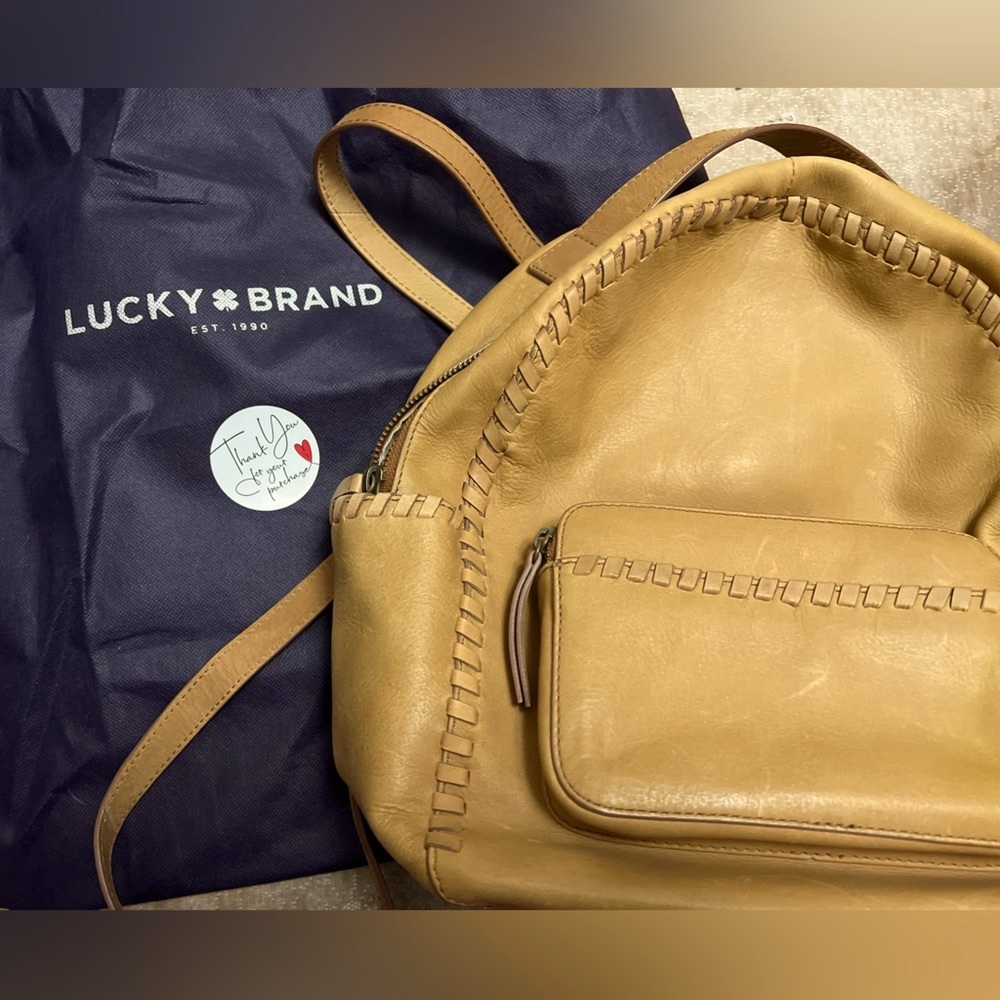 Lucky Brand • Leather Backpack